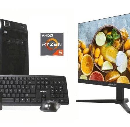 Combo equipo AMD Ryzen 5 + Monitor 24" nuevos!