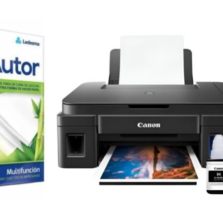 Impresora Canon Pixma G-2110 + resma A4 2