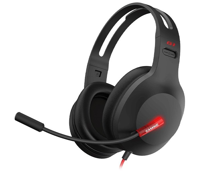 Audifono Edifier G1 negro c/microfono