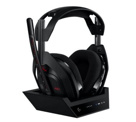ASTRO 939-002217 HEADSET A50 GAMING + BASE BLACK XBOX/PS5/PC/NINTENDO --