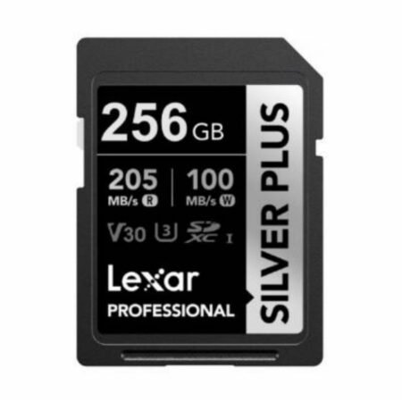 Memoria SDXC Lexar Pro 256GB Silver Plus