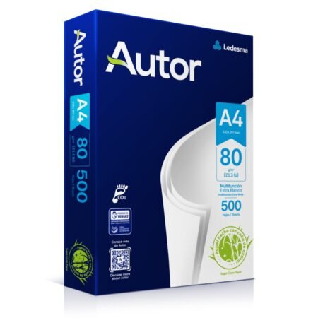 Papel A4 80g Autor