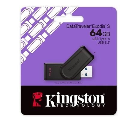Pendrive Kingston Exodia S 64GB USB 3.2