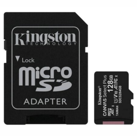 Memoria MicroSD Kingston Select Plus 128GB clase 10