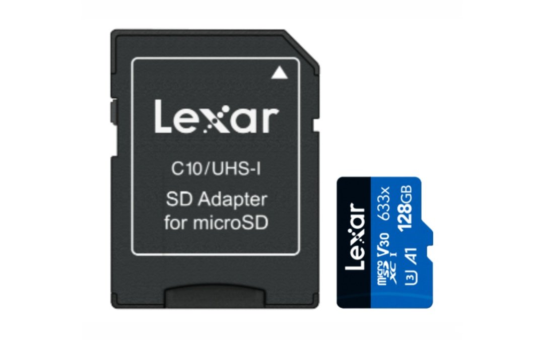 Memoria microSDXC Lexar 128GB 633x UHS-I Blue