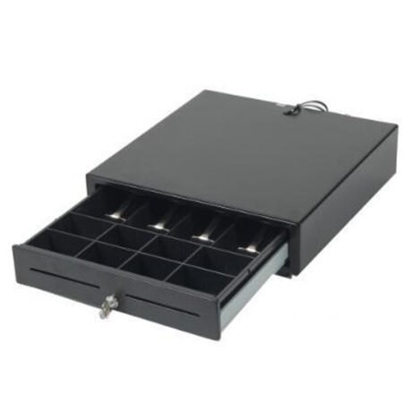 Cajero metalico para punto de venta - mediano