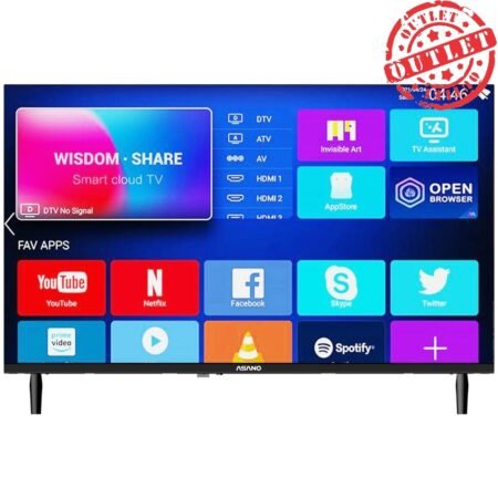 TV LED Asano 43"" Full HD sin bordes SMART (con detalles)