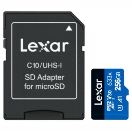 Memoria microSDXC Lexar 256GB 633x UHS-I Blue Series