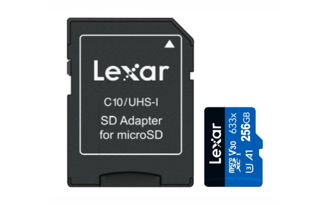 Memoria microSDXC Lexar 256GB 633x UHS-I Blue