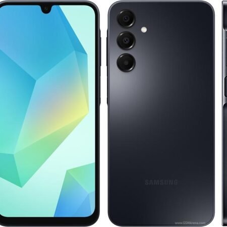 Samsung Galaxy A16, 128 GB + 4 GB de RAM, cámara de hasta 50 MP, pantalla 6.7, NFC, Ip54, batería 5000 mAh Negro