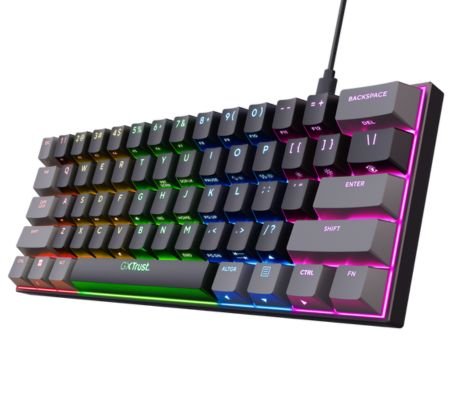 Combo GAMING TRUST TECLADO GAMING GXT867 MOUSE GAMING GXT110