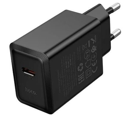 HOCO N70 CARGADOR PARED BLANCO SINGLE PORT PD30W