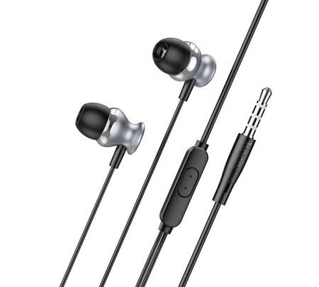 HOCO M106 EARPHONES FOUNTAIN METAL C/MIC 3.5MM
