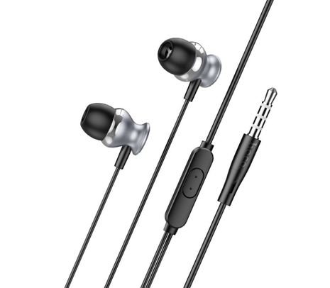 HOCO M106 EARPHONES FOUNTAIN METAL C/MIC 3.5MM