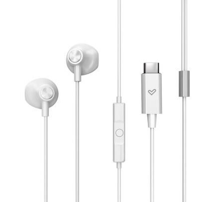 ENERGY SISTEM 459278 EARPHONES EASYPODS SNOW USB-C 1.2M