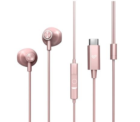 ENERGY SISTEM 459285 EARPHONES EASYPODS ROSE GOLD USB-C 1.2M