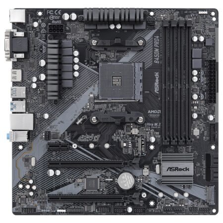 Mother Asrock B450M PRO4 R2.0 AM4