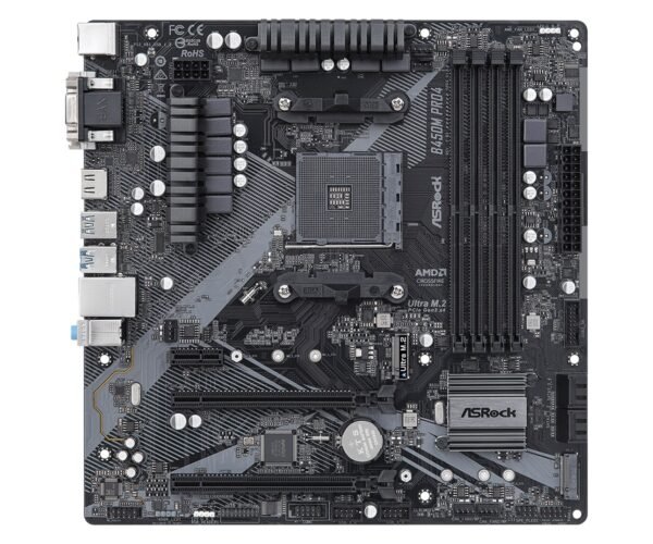 Mother Asrock B450M PRO4 R2.0 AM4