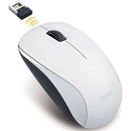 Mouse Genius NX-7000 Inalámbrico Óptico Blanco