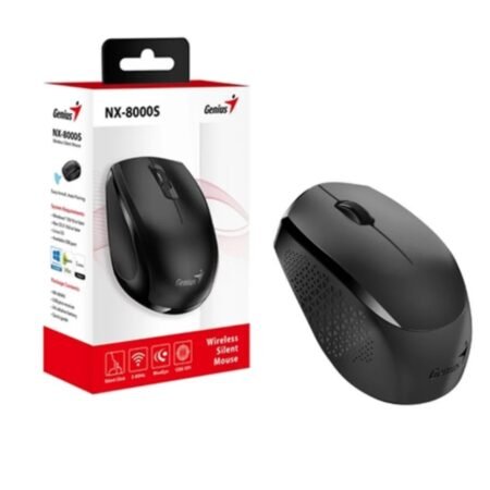 Mouse Genius NX-8000S Inalámbrico 2.4GHz Negro