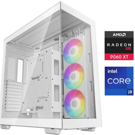 Equipo Gamer Core i9 14900KF, 32GB, 2TB NVMe, RX9060XT 16GB