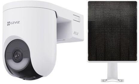 Cámara Ezviz HB8c 4MP Wi-Fi a Batería + Panel Solar Kit