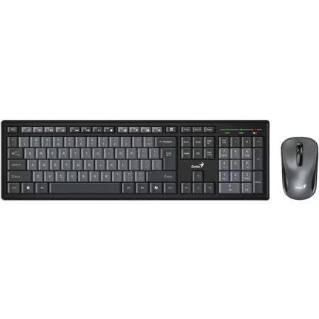 Combo Teclado y Mouse Genius KM-8200 Inalámbrico Negro