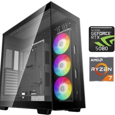 Equipo Gamer Ryzen 7 9800X3D, 32GB, 2TB NVMe, RTX 5080 16GB