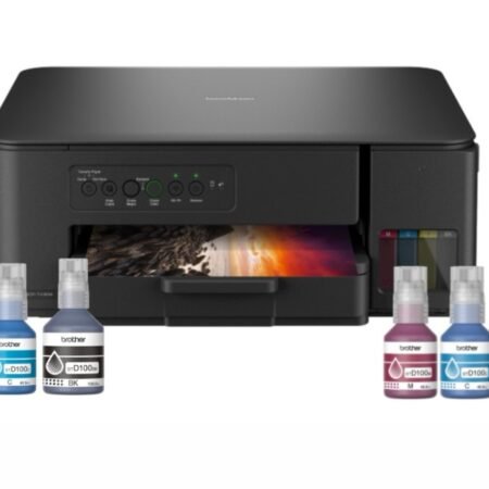 Impresora Multifunción Brother DCP-T430W Wi-Fi + 4 Botellas de Tinta Extra