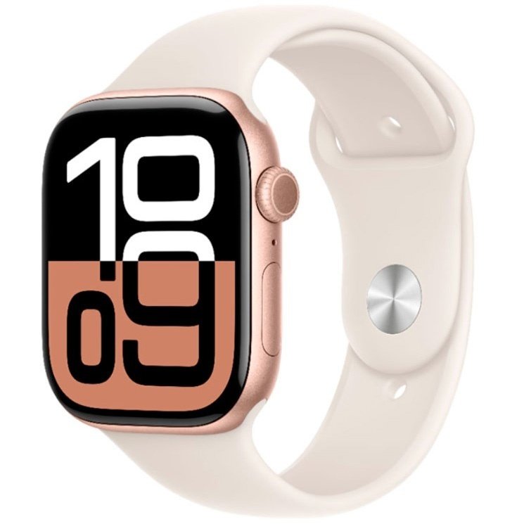 Reloj Apple Watch Series 10 42mm Aluminio rosado
