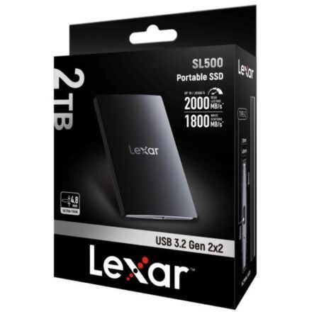 Disco SSD Lexar SL500 2TB Portable con Set Magnético