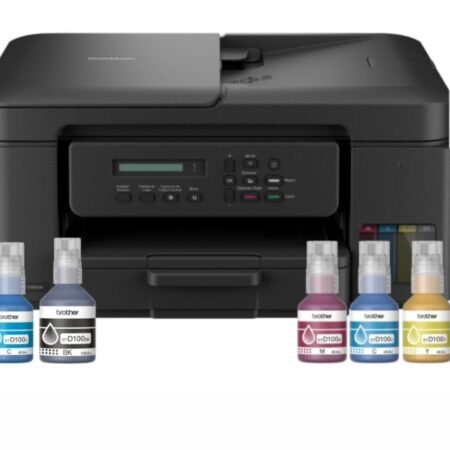 Impresora Multifunción Brother DCP-T730DW Wi-Fi Dúplex + 4 Botellas Tinta Extra