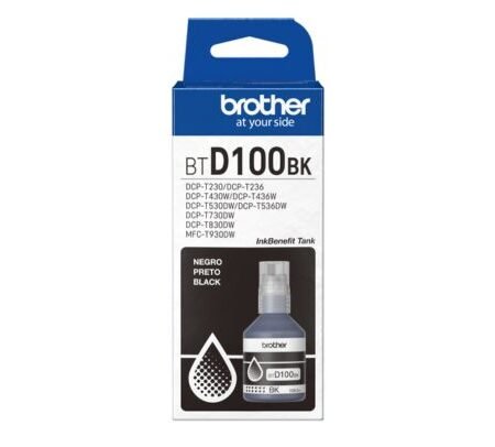 BROTHER BTD100BKMEX NEGRO BOTELLA
