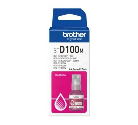 BROTHER BTD100MMEX MAGENTA BOTELLA