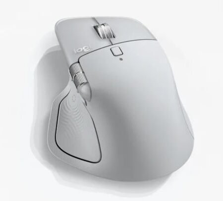 LOGITECH 910-007566 MOUSE MX MASTER 4 PERFORMANCE INAL+BT PALE GREY
