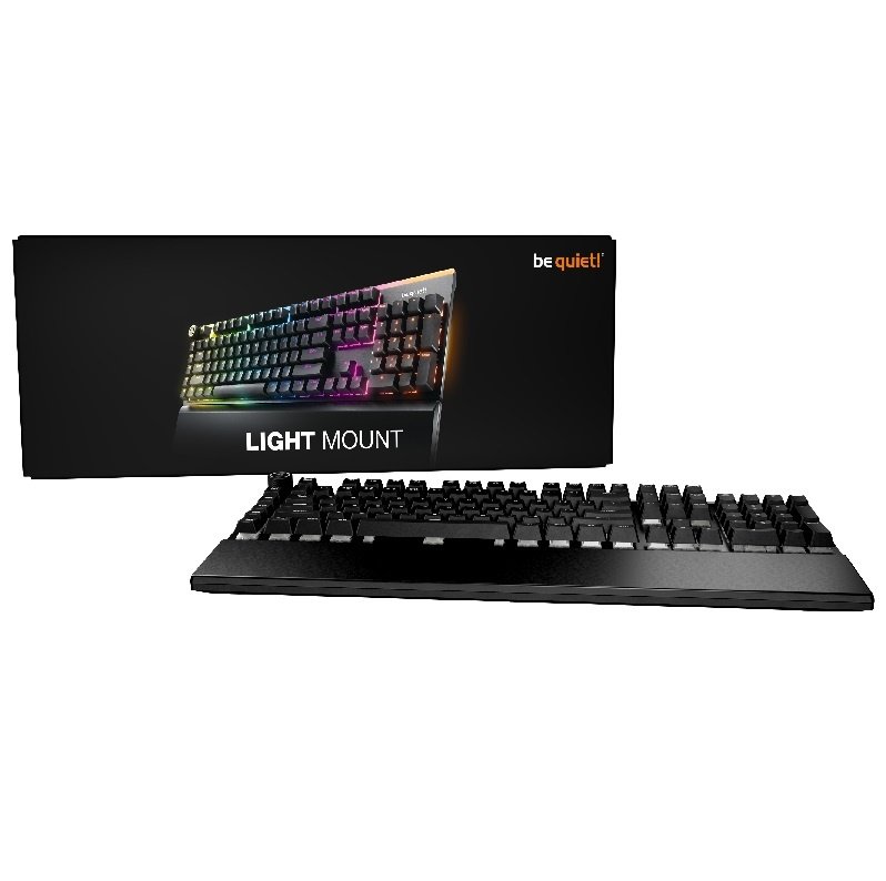 Teclado be quiet! Light Mount Silent Tactile US ANSI Mecánico