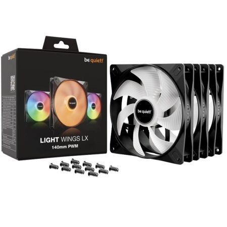 Fan be quiet! Light Wings LX 140mm PWM x 3