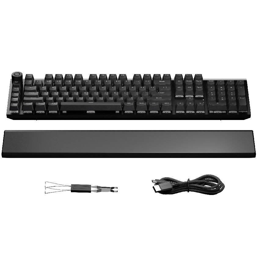 Teclado be quiet! Light Mount Silent Linear US ANSI Mecánico