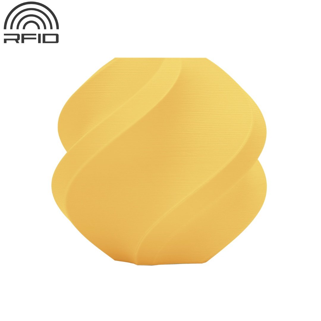 Filamento Bambu Lab PLA Matte amarillo
