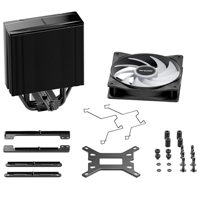 Fan Cooler CPU be quiet! Pure Rock 3 LX ARGB Negro