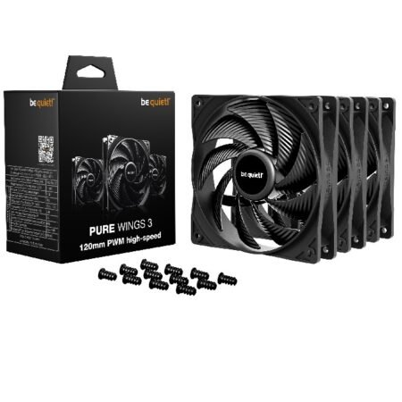 Fan be quiet! Pure Wings 3 120mm PWM HS x 3