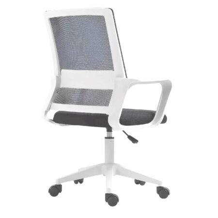 Silla de Oficina Ryan Ergonómica Gris/Blanco