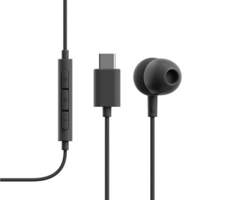 SUDIO V3 EARPHONES BLACK USB-C