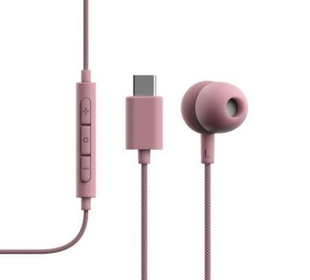 SUDIO V3 EARPHONES PINK USB-C