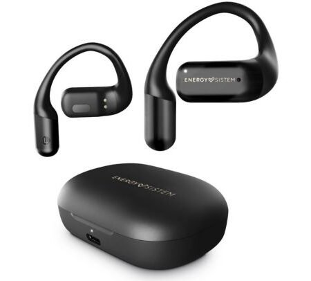 ENERGY SISTEM 458820 EARPHONES OPENWAVE OPEN EAR AIR CONDUCTION TWS BLACK (D)