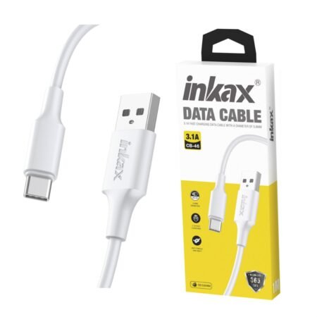 Cable Inkax Tipo-C 3.1A 3M Blanco