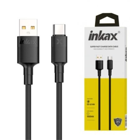 Cable Inkax USB Tipo C 3.1A negro