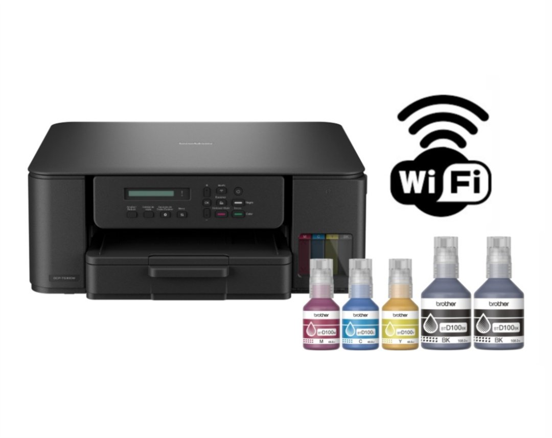 Impresora Multifunción Brother DCP-T530DW Wi-Fi Dúplex