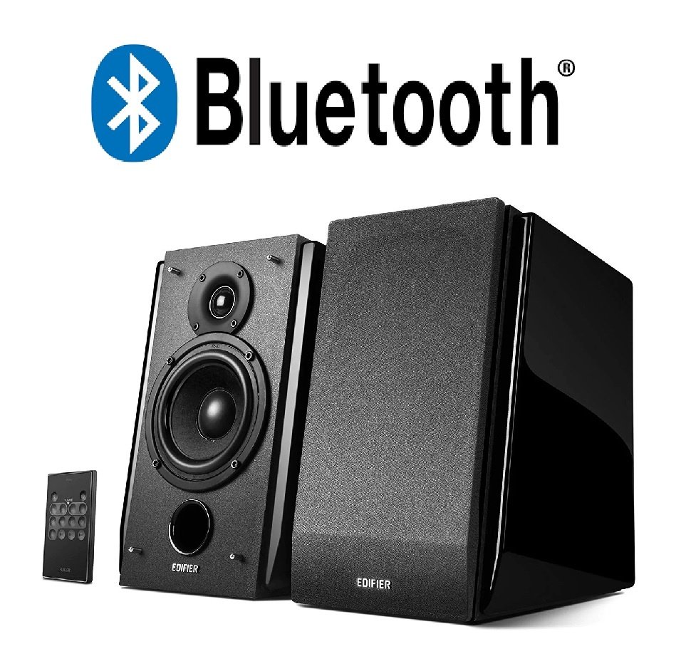 Parlantes Edifier 2.0 R1850DB bluetooth negro