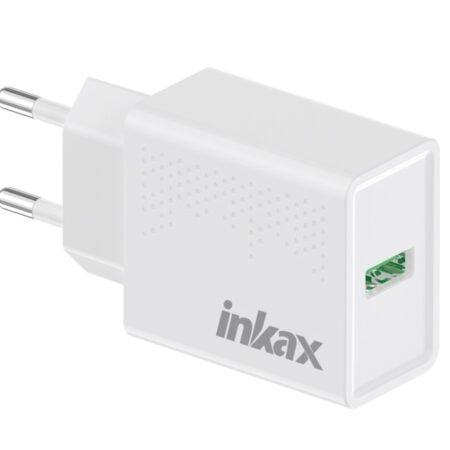 Cargador Inkax Y06-EU USB-A 2.1A Blanco